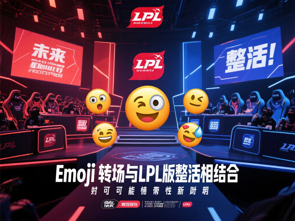 LPL赛事整活：创意无限的Emoji转场秀