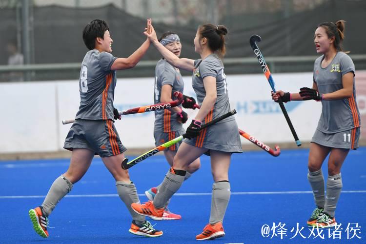 全运会曲棍球：但文三球锁定胜局 四川女队大胜夺金